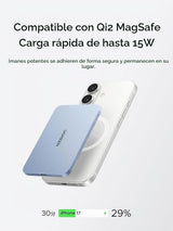 UGREEN MagFlow Air 5000mAh Power Bank MagSafe Qi2 15W Ultra Delgada para iPhone 18/17/16/15/14 Series