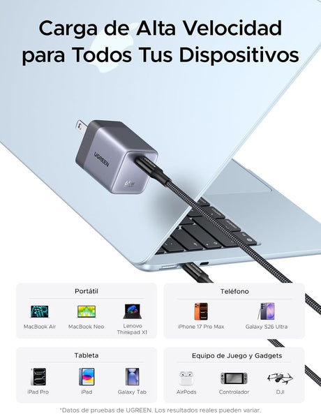 UGREEN Nexode Air 65W Cargador 75813