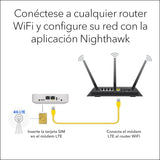Netgear LM1200 Módem 4G LTE de Respaldo para Internet Failover Ethernet Gigabit