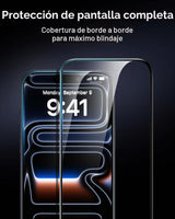 ESR Paquete de 3 Micas de Vidrio 9H+ Privacidad Antiespía Armorite para iPhone 17 Pro Max