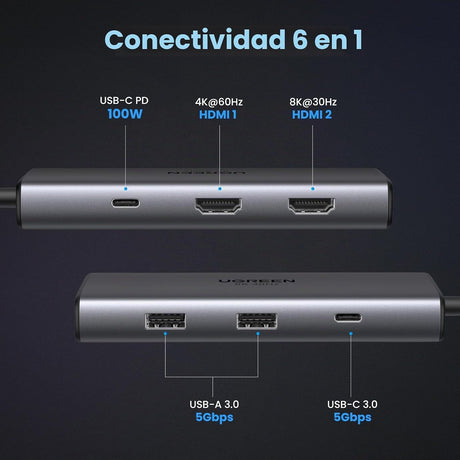 UGREEN Revodok 206 - imagen 2
