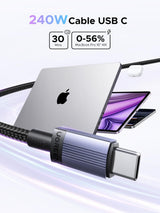 UGREEN 240W Cable USB-C 2 Unidades 2M