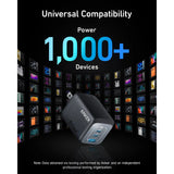 Anker Prime 67W GaN Cargador Rápido de 3 Puertos USB-C