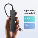 UGREEN Hub USB 3.0 4 Puertos USB-A Cable 0.15m