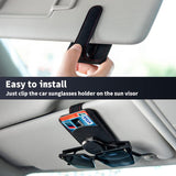 Supsefy Holder de Gafas y Documentos para Carro