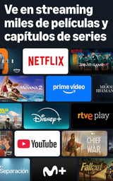 Amazon Fire TV Stick 4K Plus (Fire OS - Android), compatible con Wi-Fi 6, Dolby Vision/Atmos
