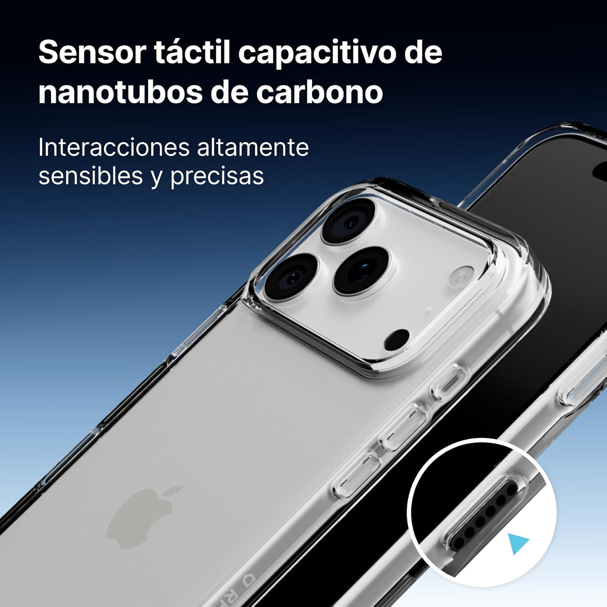 RhinoShield Clear Funda Transparente para iPhone 17, Antiamarilleo, Anti-Golpes Grado Militar