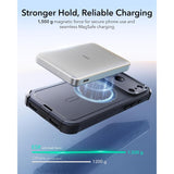 ESR iPhone 17 Pro Cyber Tough Magnetic Case con MagSafe y Control de Cámara Protección Grado Militar 7X