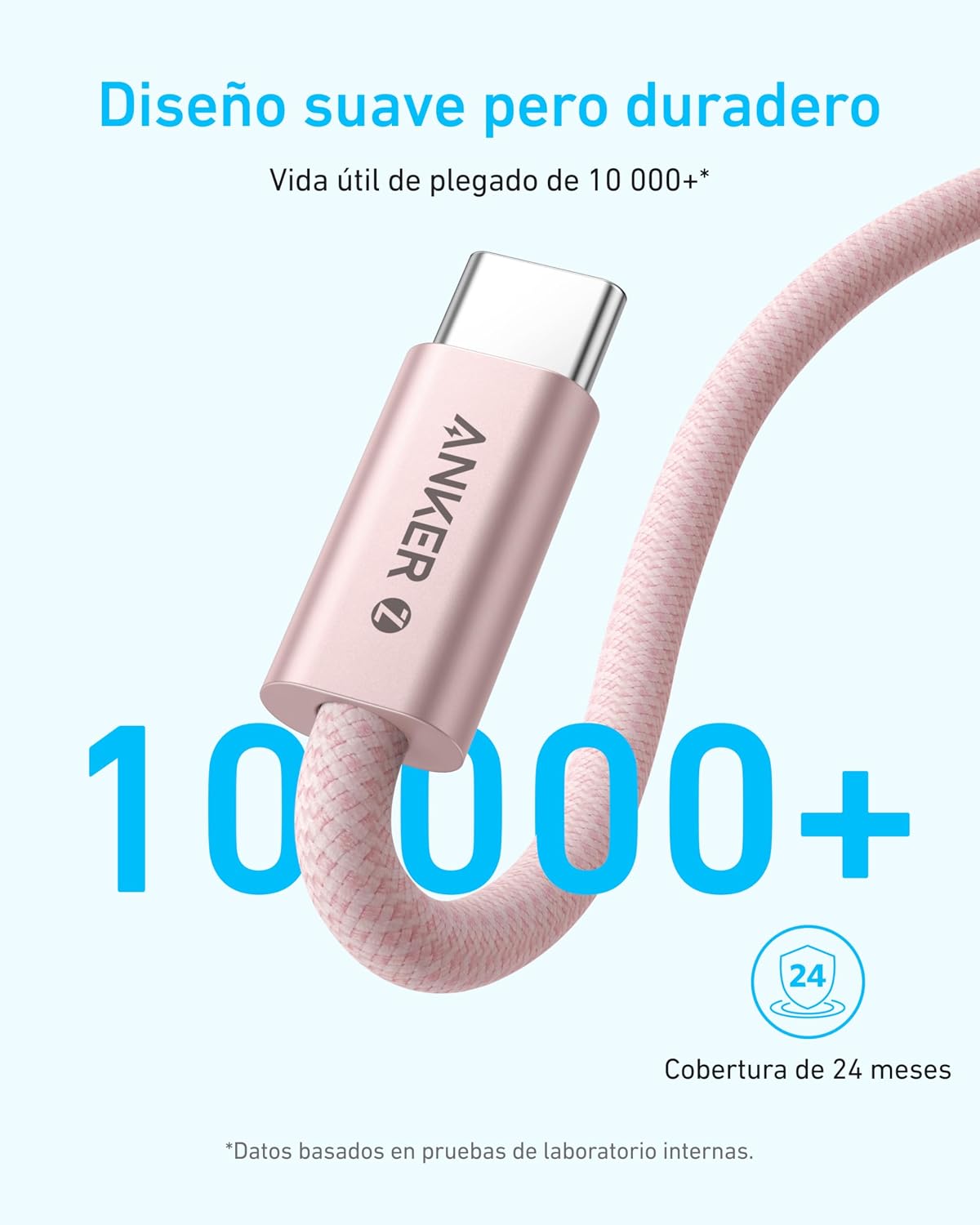 Anker Cable USB-C a USB-C Negro - vista 5
