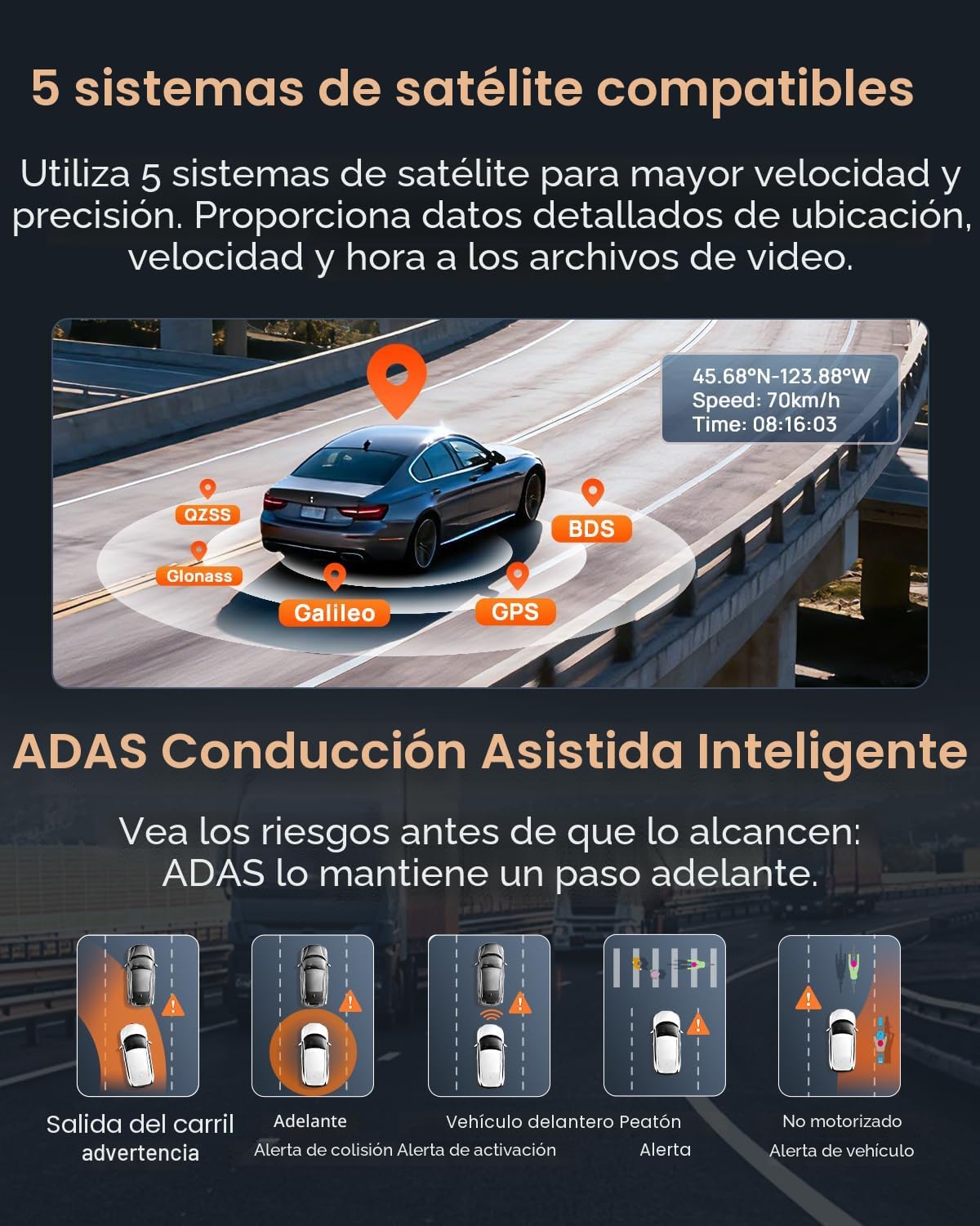 70mai A810S Dash Cam - vista 6