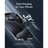 Anker Cargador para Carro 40W Series 5 Doble Puerto USB-C PowerIQ 3.0
