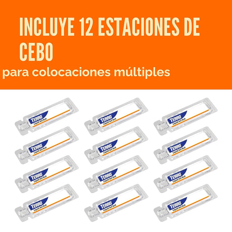 TERRO T300B Cebo Líquido para Hormigas 12 estaciones