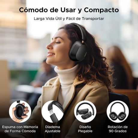 UGREEN Audífonos Diadema ANC Bluetooth 5.4 - vista 7