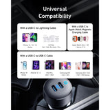 Anker Cargador para Carro 40W Series 5 Doble Puerto USB-C PowerIQ 3.0