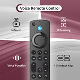 Control remoto de voz de repuesto para Fire TV