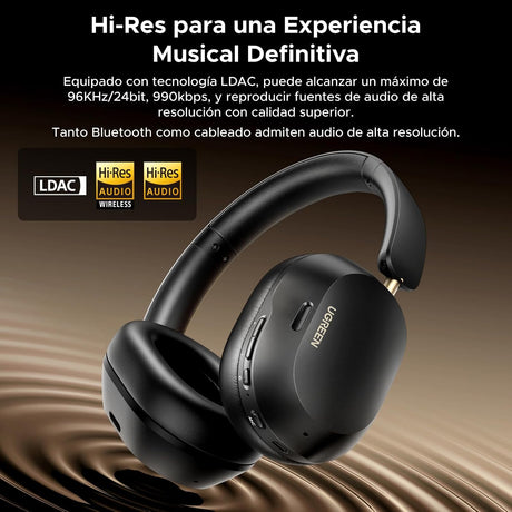 UGREEN Audífonos Diadema ANC Bluetooth 5.4 - vista 3