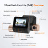 Cargar imagen en el visor de la galería, 70mai Dash Cam Lite D08 Smart Cámara para Carro Full HD