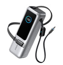 Anker Power Bank 25,000mAh 165W con Cable Integrado y Retráctil