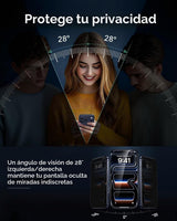 ESR Paquete de 3 Micas de Vidrio 9H+ Privacidad Antiespía Armorite para iPhone 17 Pro Max