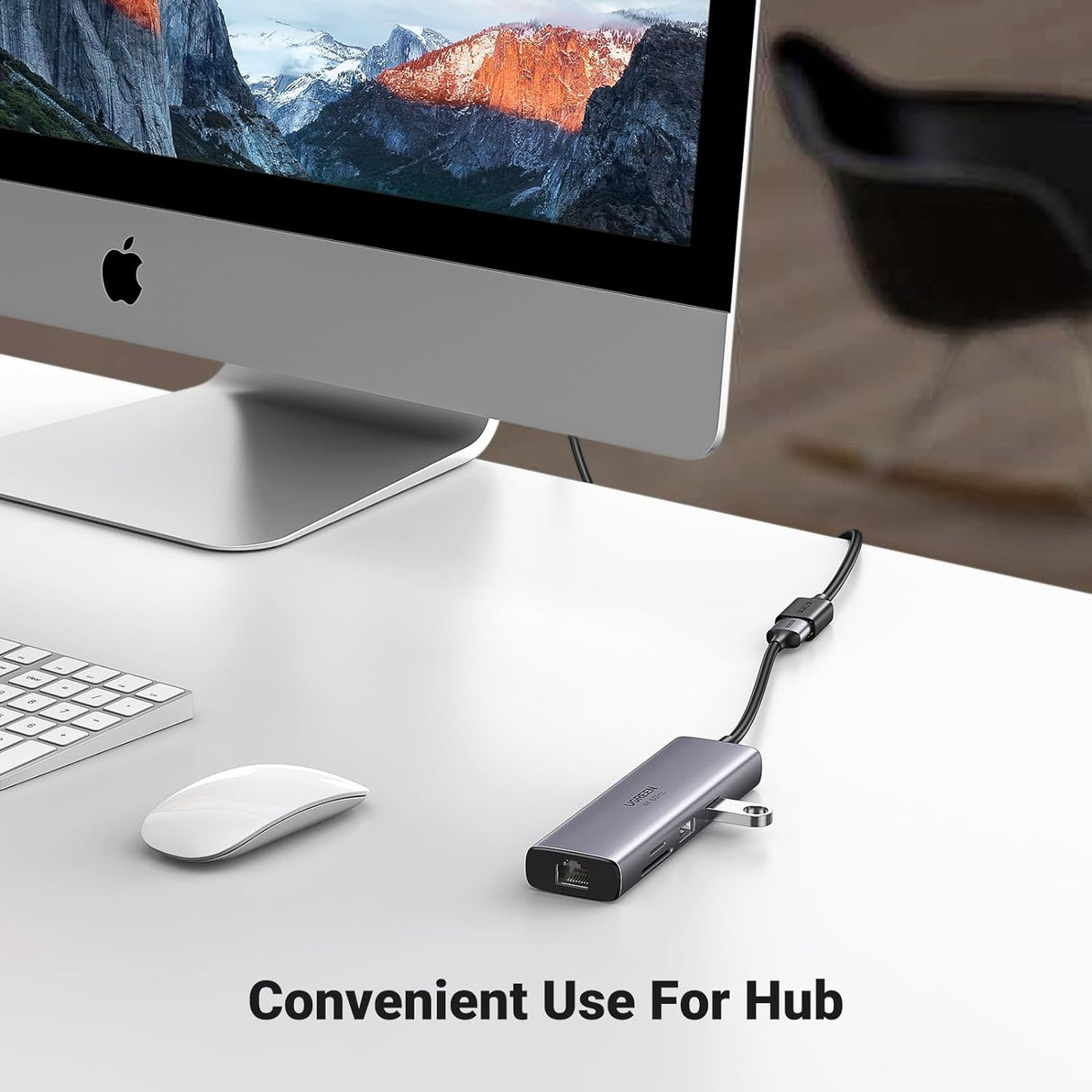 Cable extensor USB 3.0 UGREEN - detalle conector macho