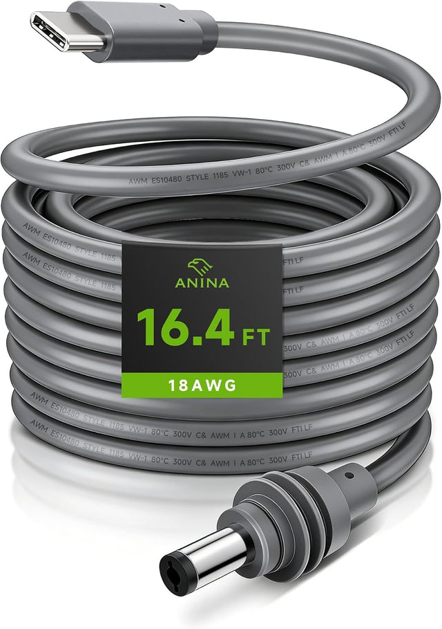 Anina USB-C to DC Power Cable for Starlink Mini 5M - principal