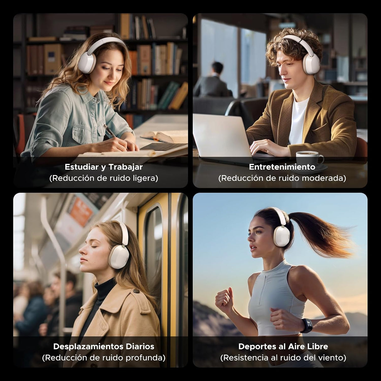 UGREEN Audífonos Diadema ANC Bluetooth 5.4 - vista 9