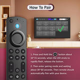 Control remoto de voz de repuesto para Fire TV