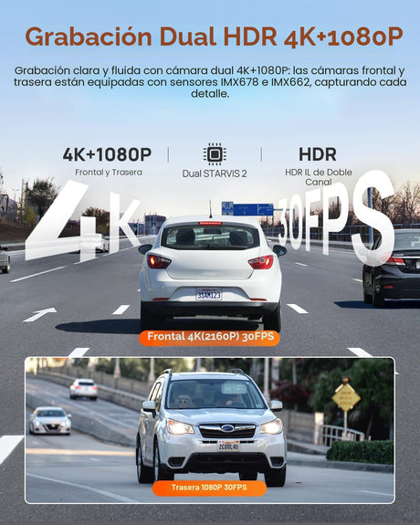 70mai A810S Dash Cam - vista 2