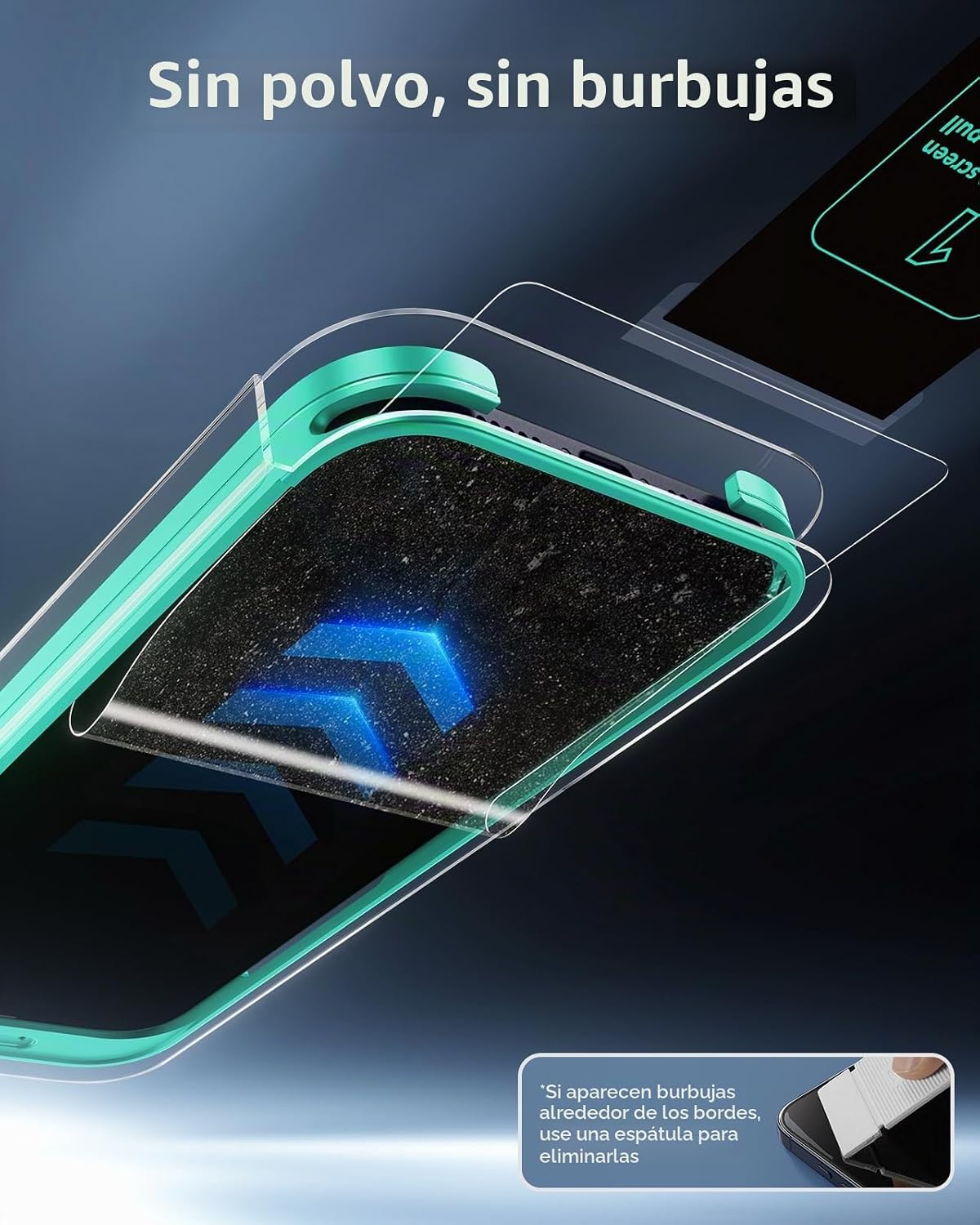ESR Paquete de 3 Micas de Vidrio 9H+ Privacidad Antiespía Armorite para iPhone 17 Pro Max