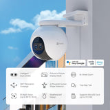 EZVIZ C8PF Cámara con wifi de doble lente con rotación horizontal y vertical | Para Exteriores