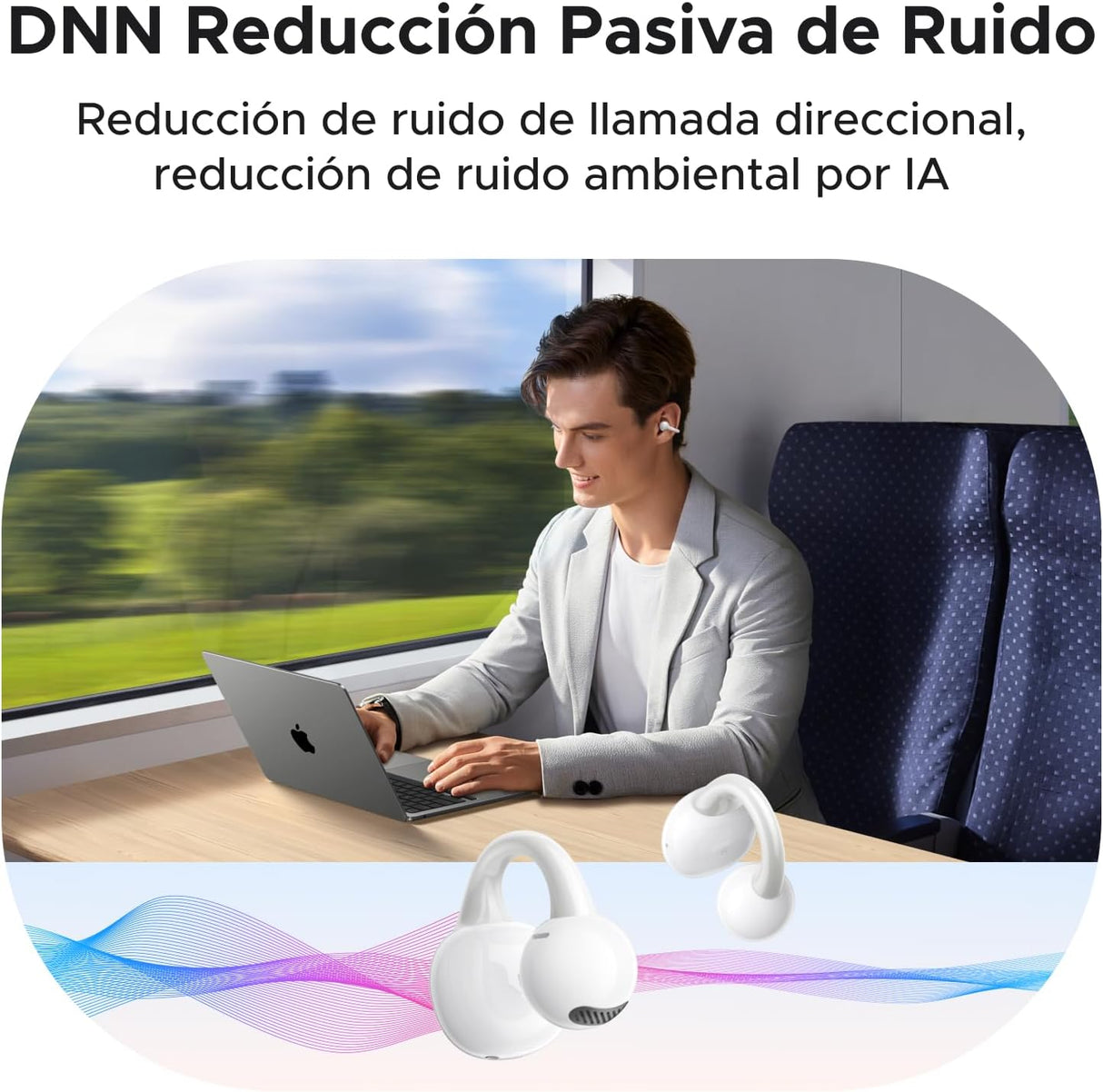 UGREEN Audífonos Bluetooth 5.4 - uso en oído (alta resolución)