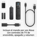 Nuevo Amazon Fire TV Stick 4K | Dispositivo de streaming compatible con Wi-Fi 6, Dolby Vision, Dolby Atmos y HDR10+