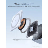 UGREEN Qi2 25W MagFlow 2 en 1 Cargador MagSafe Inalámbrico para iPhone 12 al 17 y AirPods