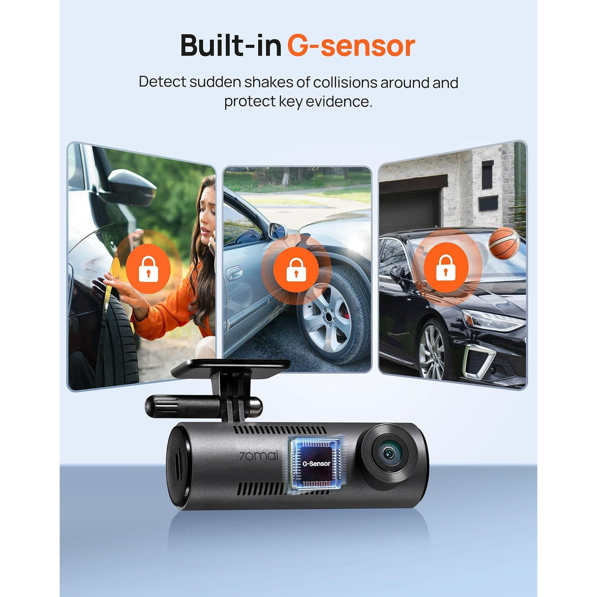 70mai Dash Cam M310 2K QHD