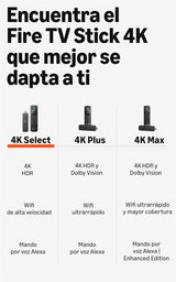Amazon Fire TV Stick 4K Select (último modelo Vega OS): streaming en 4K