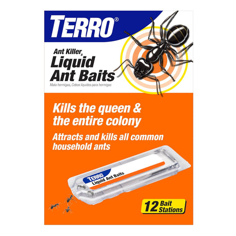 TERRO T300B Cebo Líquido para Hormigas 12 estaciones