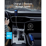 Anker Cargador para Carro 40W Series 5 Doble Puerto USB-C PowerIQ 3.0