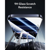 ESR Paquete de 3 Micas de Vidrio 9H+ Armorite UltraFit para iPhone 17 Pro con aplicador