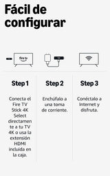 Amazon Fire TV Stick 4K Select (último modelo Vega OS): streaming en 4K