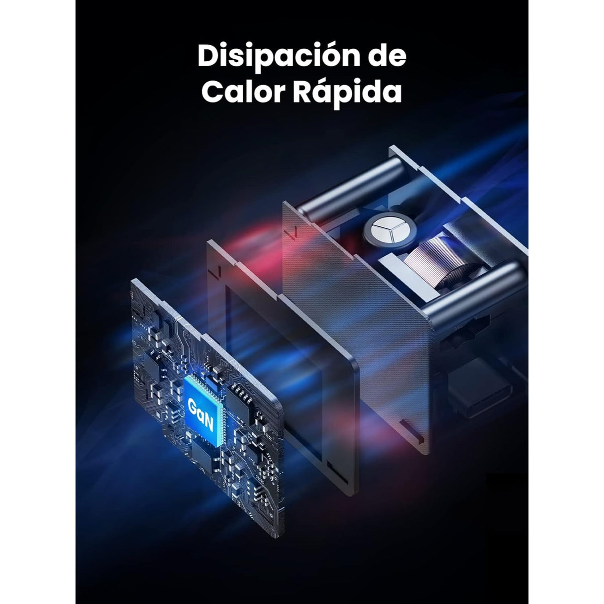 UGREEN Nexode 20W GaN Cargador Rápido USB-C