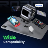 UGREEN Uno 65W Cargador USB-C 3 Puertos Robot GaN