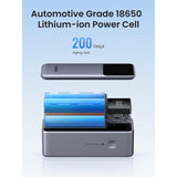 UGREEN Nexode Power Bank 12000mAh 100W con pantalla inteligente