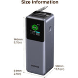UGREEN Nexode Power Bank 20000mAh 165W con Cable USB-C Retráctil