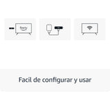 Amazon Fire TV Stick 4K Plus (modelo más reciente), compatible con Wi-Fi 6, Dolby Vision/Atmos