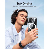 ESR iPhone 17 Classic Hybrid Magnetic Case con Stand, MagSafe y Control de Cámara Protección 3x