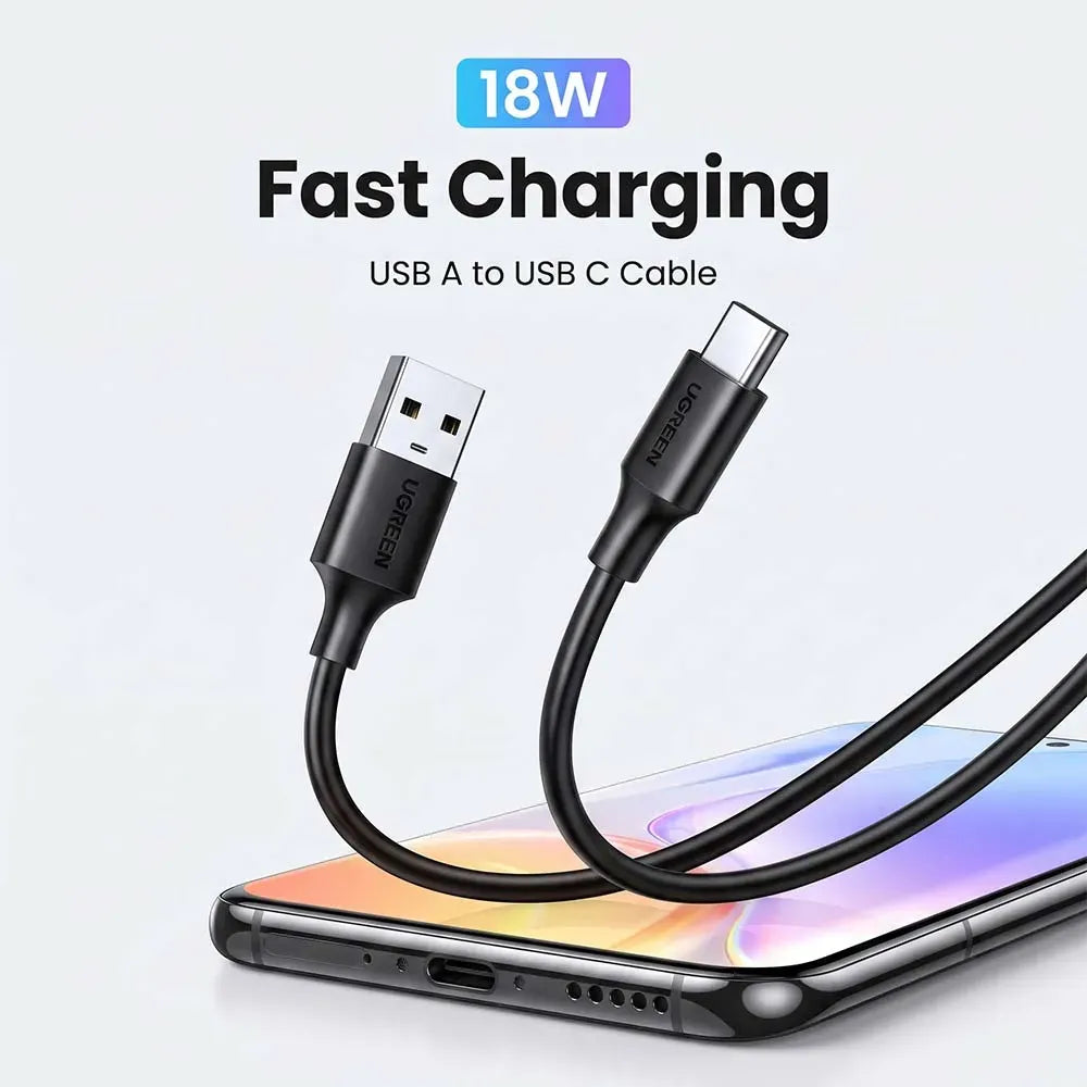 UGREEN Cable USB-A a USB-C 18W 3 Metros