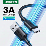 UGREEN Cable USB-A a USB-C 18W 3 Metros