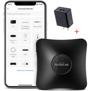 BroadLink RM4 Pro IR y RF Control Remoto Universal Inteligente Alexa + Adaptador de Corriente