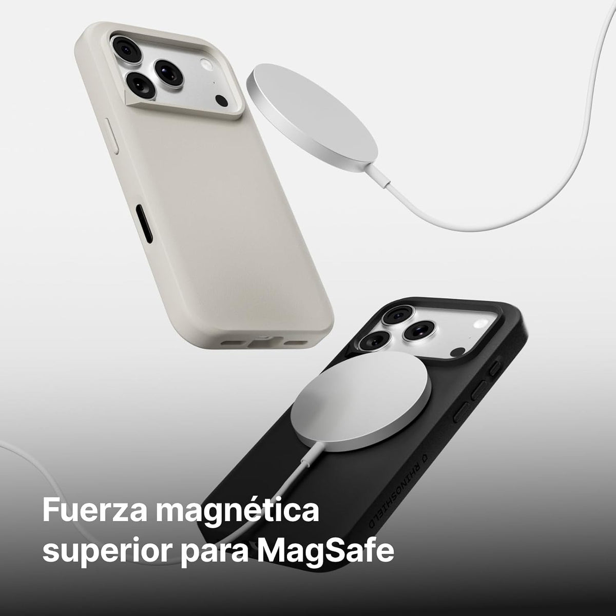 RhinoShield SolidX MagSafe Funda para iPhone 18 Pro / 17 Pro, Protección Grado Militar Anti-Golpes