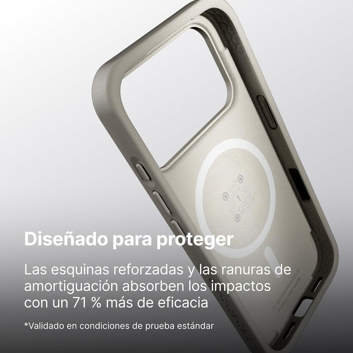 RhinoShield SolidX MagSafe Funda para iPhone 18 Pro Max / 17 Pro Max, Protección Grado Militar Anti-Golpes